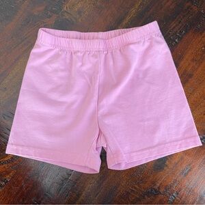 Hana Andersson Bright Basics Tumble Shorts in size  Pink SIZE: 8